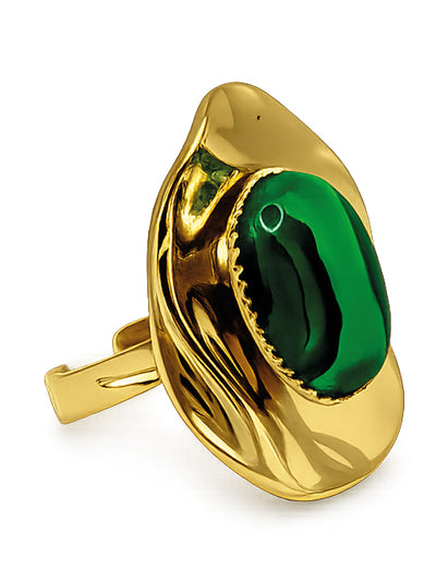 Bague éclat émeraude