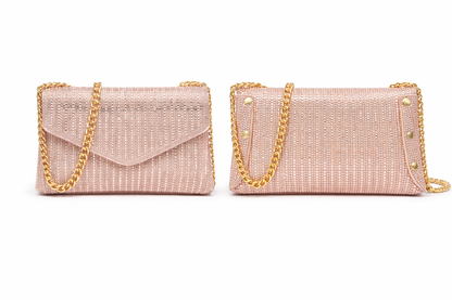 Pochette Éclat rose
