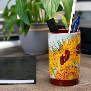 Pot à crayons Les tournesols