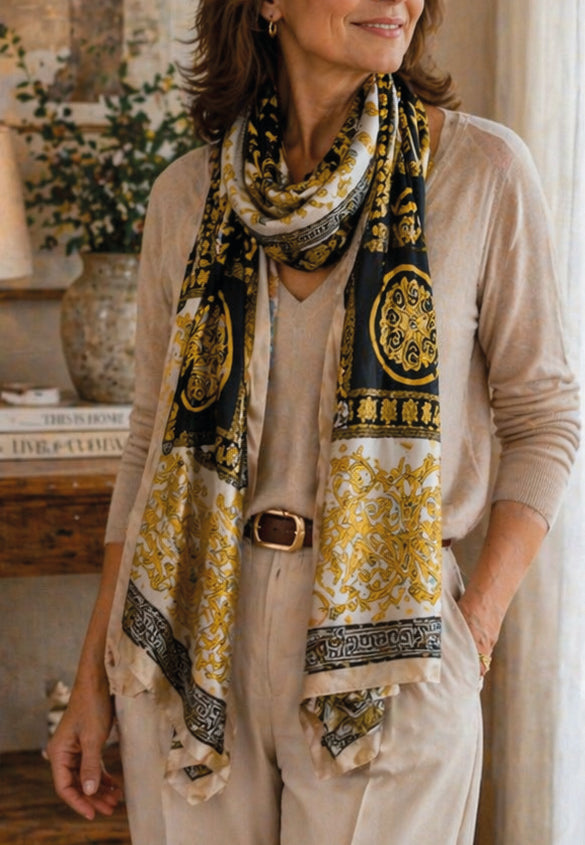 Étole style Versace