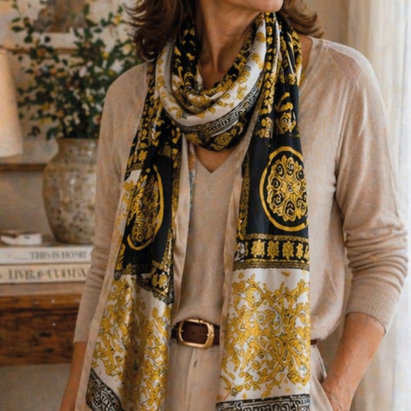 Étole style Versace