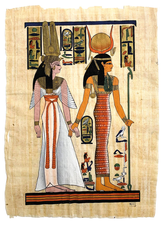 Papyrus Néfertari et la Déesse Hathor