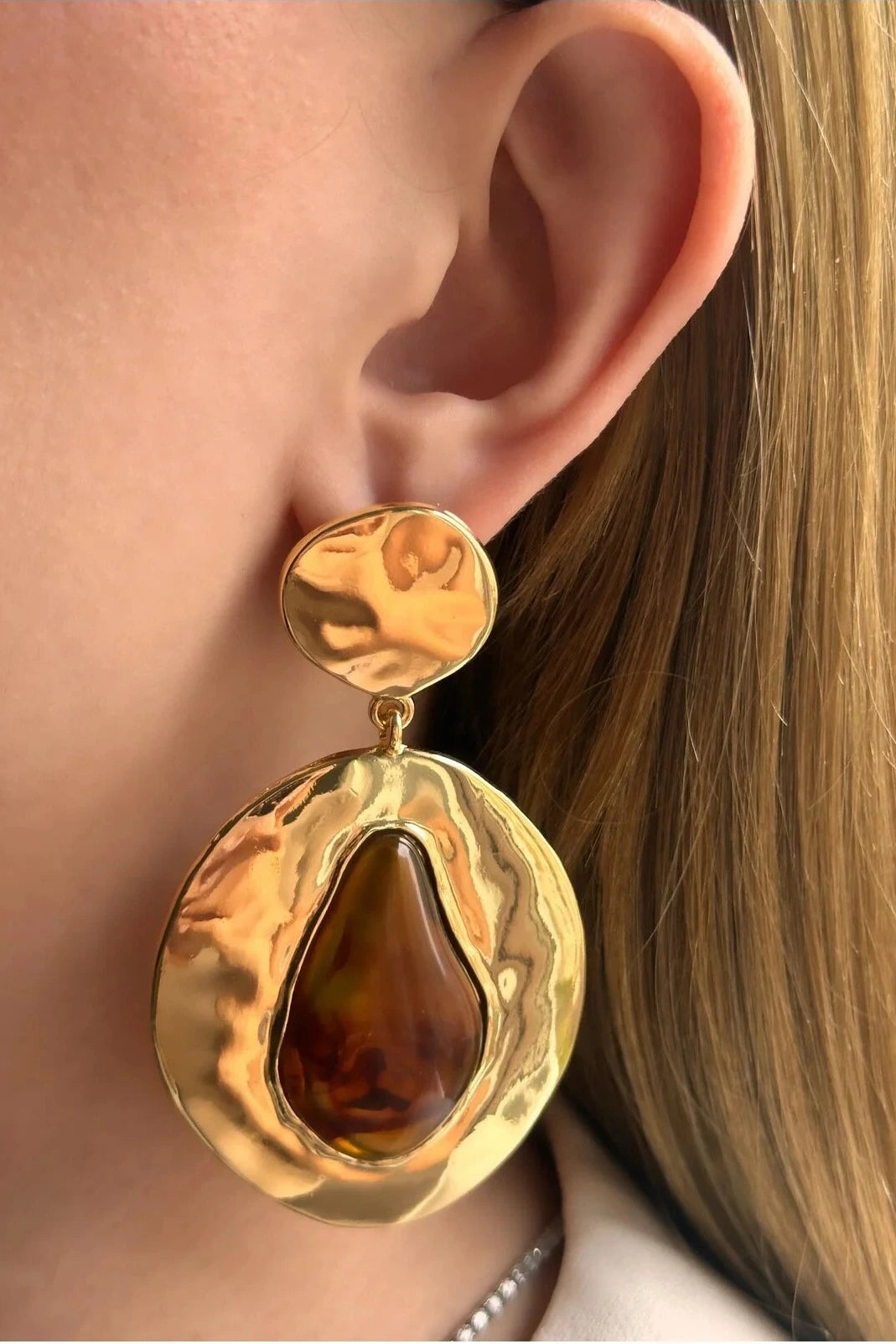 BOUCLES D’OREILLES ÉCLAT D’AMBRE