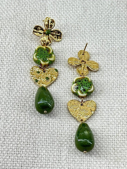 BOUCLES D’OREILLES JARDIN PRÉCIEUX