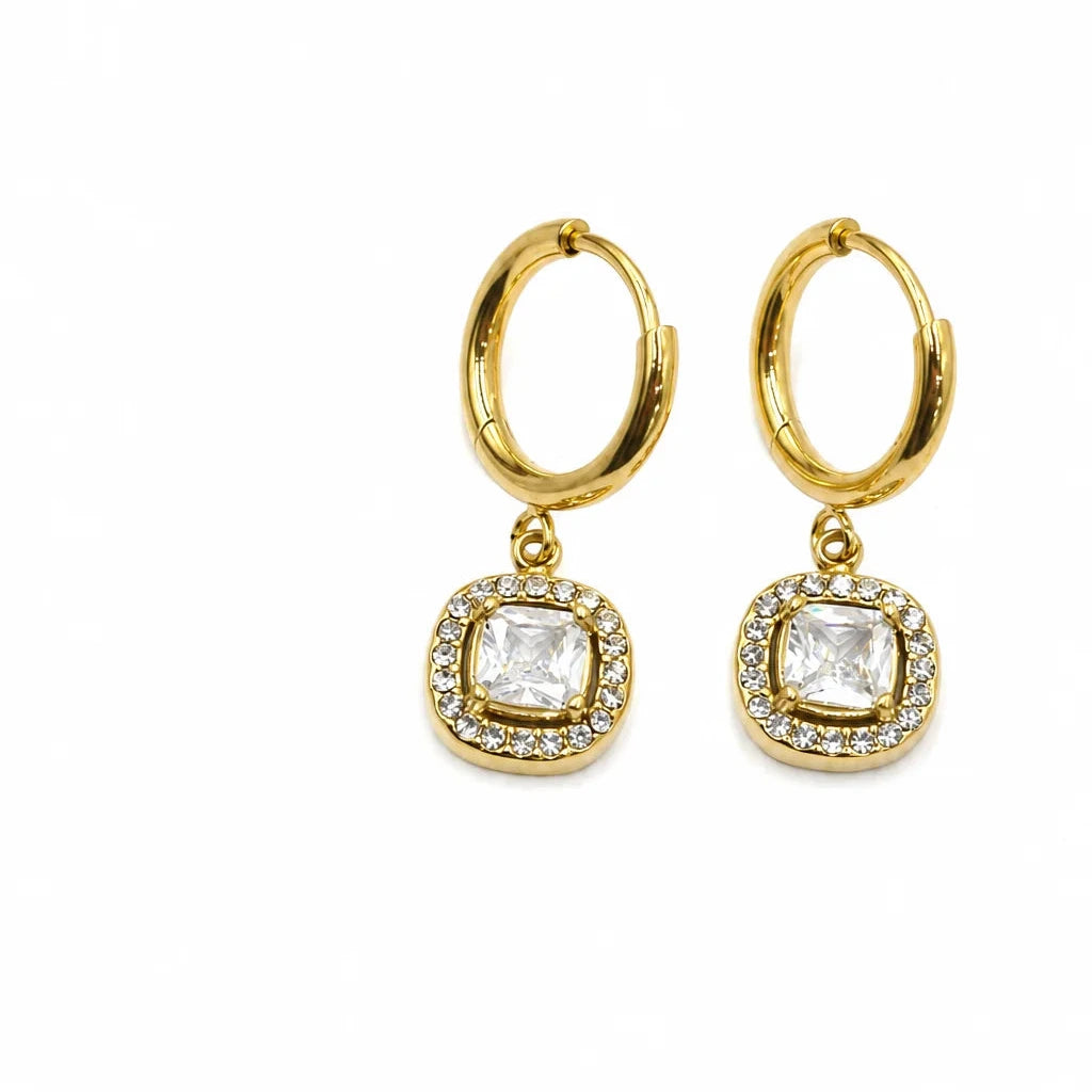 Boucles d’oreilles brillent