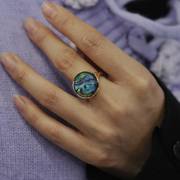 BAGUE ÉCLAT DE NACRE