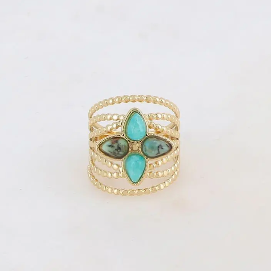 Bague impériale fleur