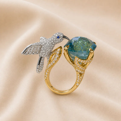 Bague colibri