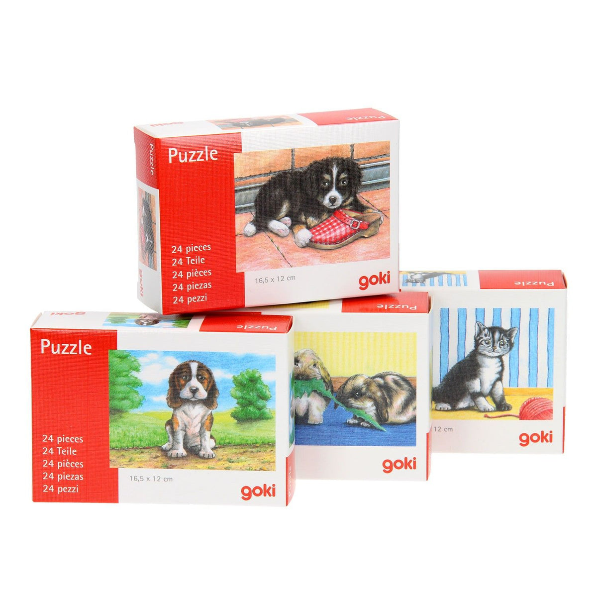 Goki Mini-puzzle animaux
