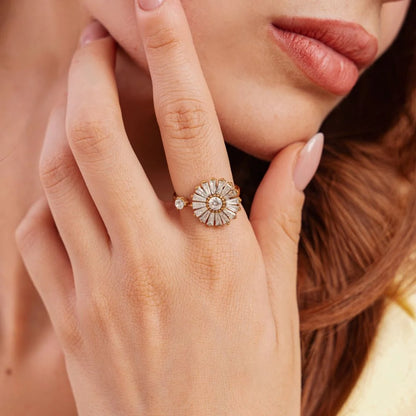 Bague Fleur Éclatante