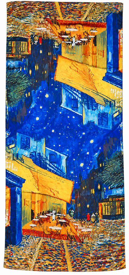 Foulard « Terrasse de Café la Nuit »