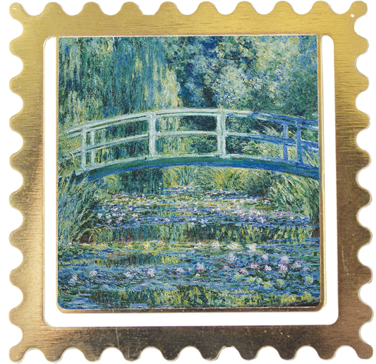 "Marque-page « Le Pont Japonais » de Claude Monet"