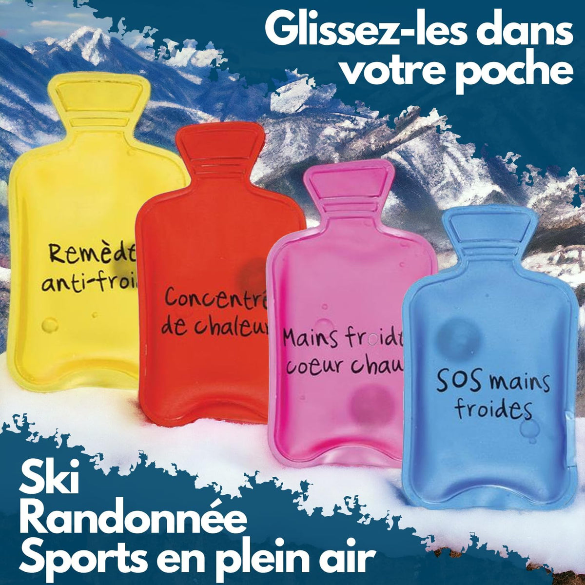 Pack 2 Chaufferettes de Poche