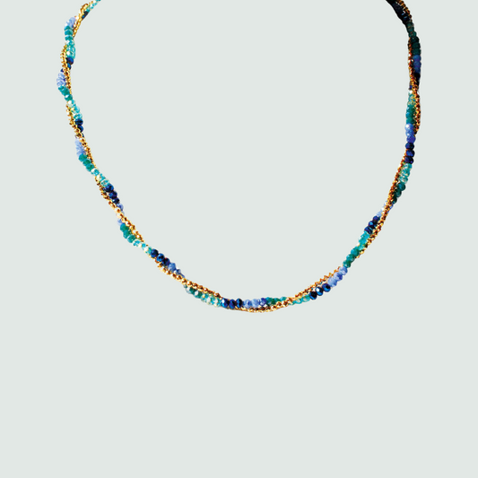 Collier de Fête - Bleu