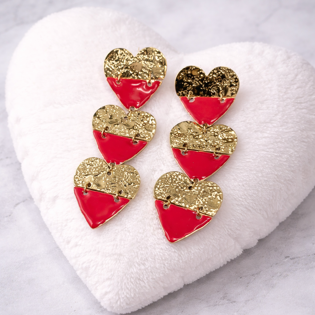 Boucles d’Oreilles
 Coeurs
