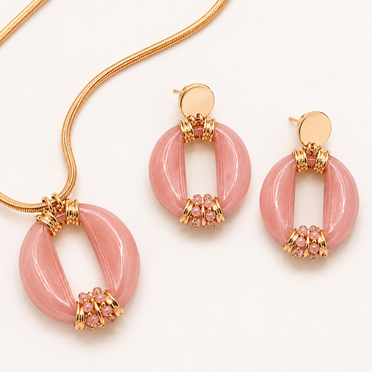 Parure Éclat Rosé