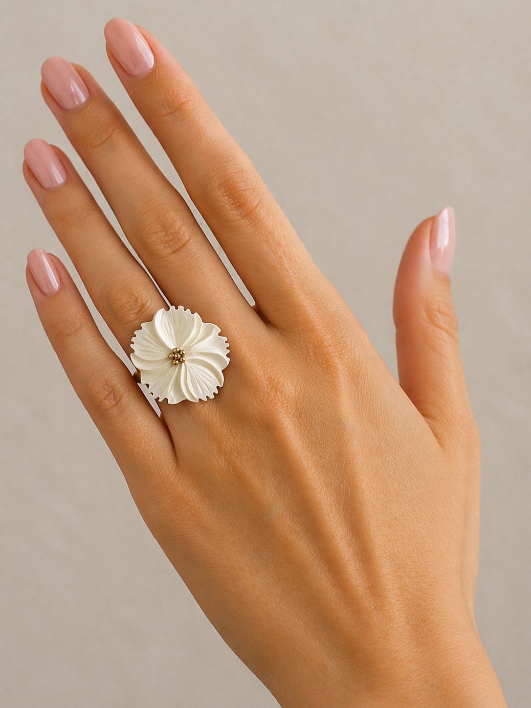 Bague Fleur de Tiaré