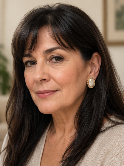 Boucles d'oreille Éclat Nacré