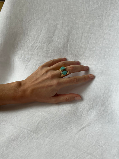 Bague Amazonite