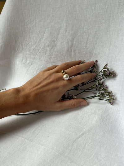 Bague Cosmos Perle