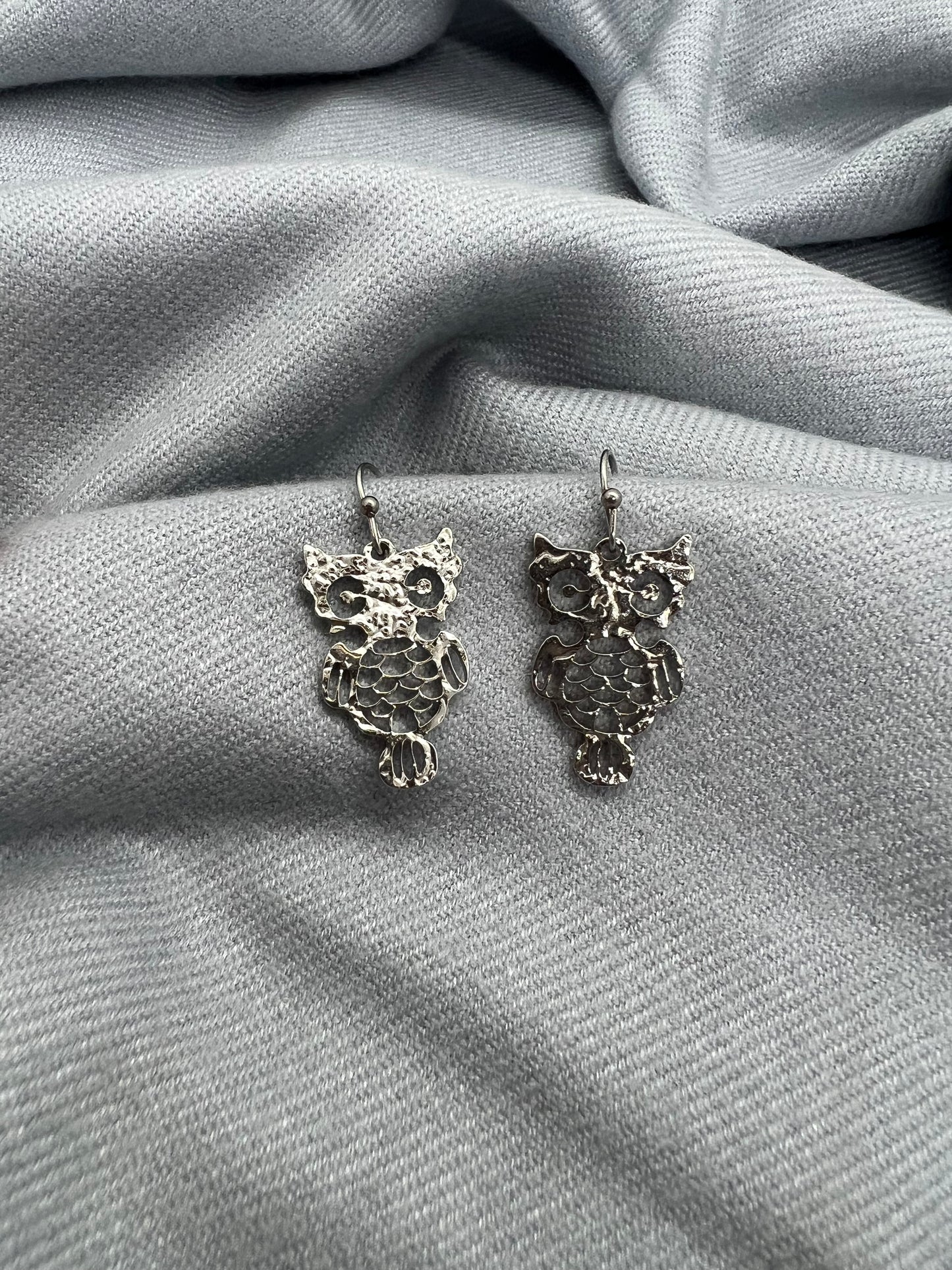 Boucles d'Oreilles Hibou