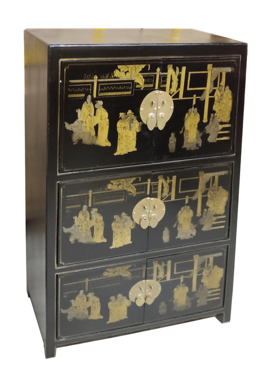 Commode laquée chinoise