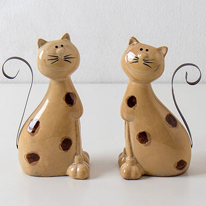 SET 2 CHATS AMOUREUX