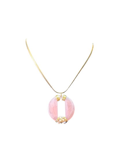 Collier Éclat Rosé