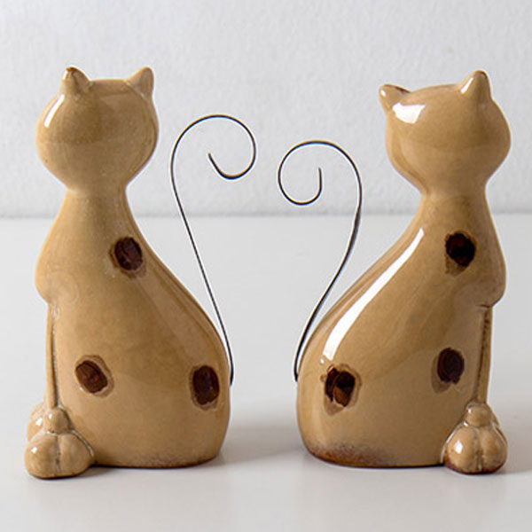SET 2 CHATS AMOUREUX