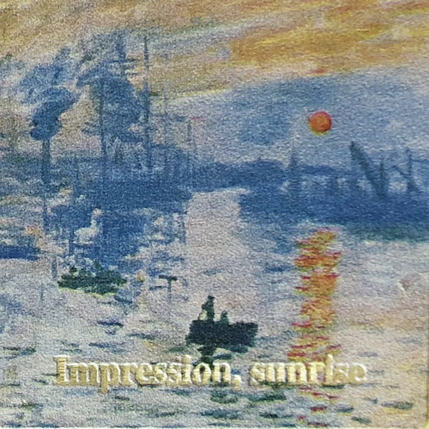 Marque-page « Impression, soleil levant » - Monet