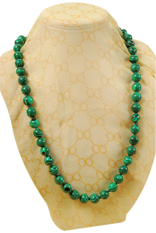 Parure Malachite - Collier 60 cm