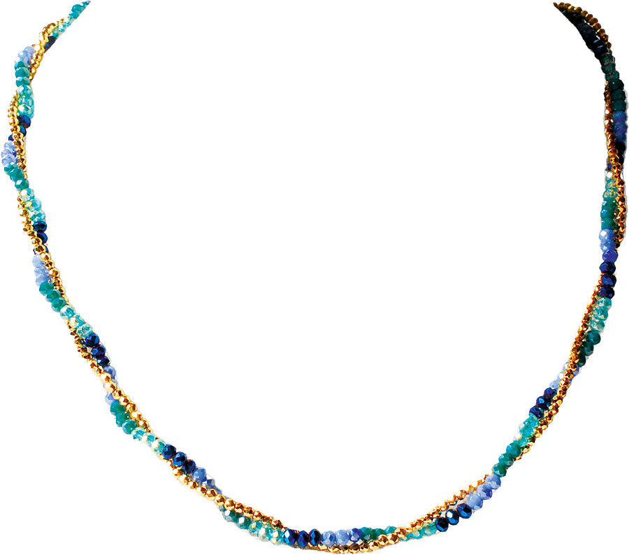 Collier de Fête - Bleu